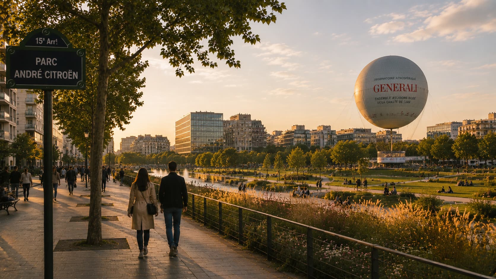 Illustration of the 15th arrondissement of Paris