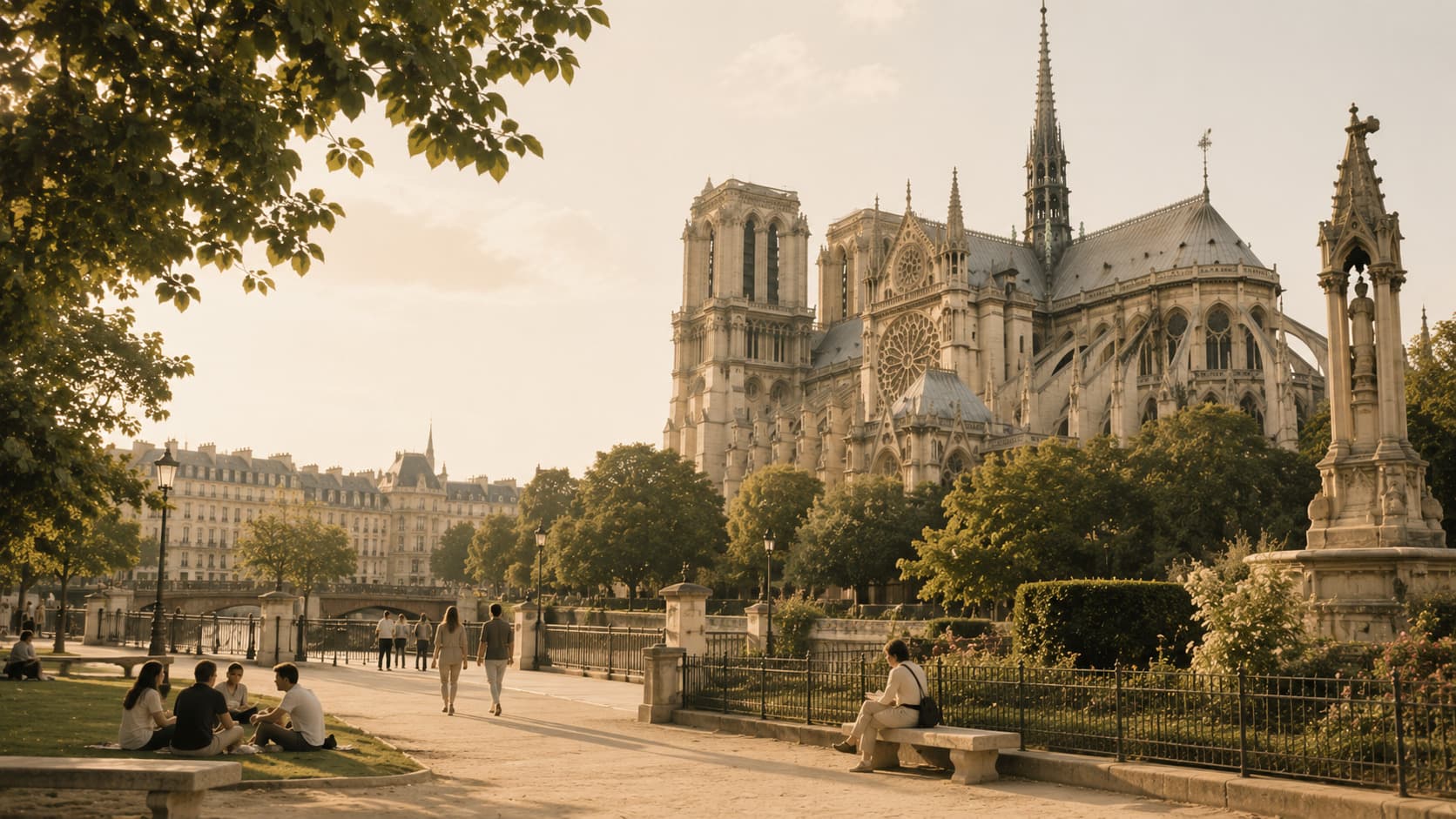 Illustration of the 4th arrondissement of Paris