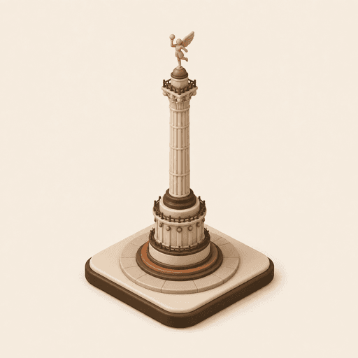 Bastille landmark icon