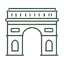 the Champs-Élysées