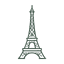 the Eiffel Tower