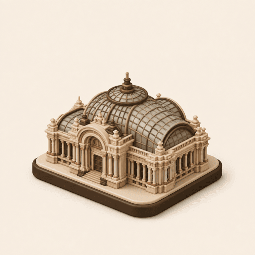 the Grand Palais landmark icon