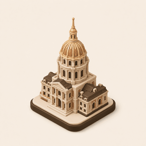 the Invalides landmark icon