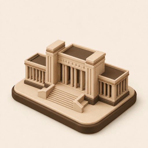 the Palais de Tokyo landmark icon