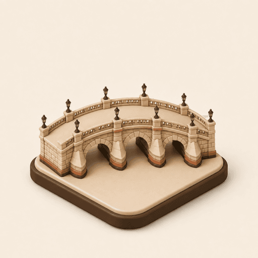 the Pont Neuf landmark icon
