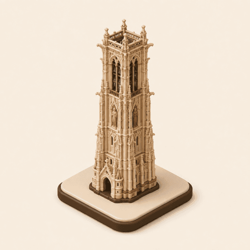 the Tour Saint-Jacques landmark icon