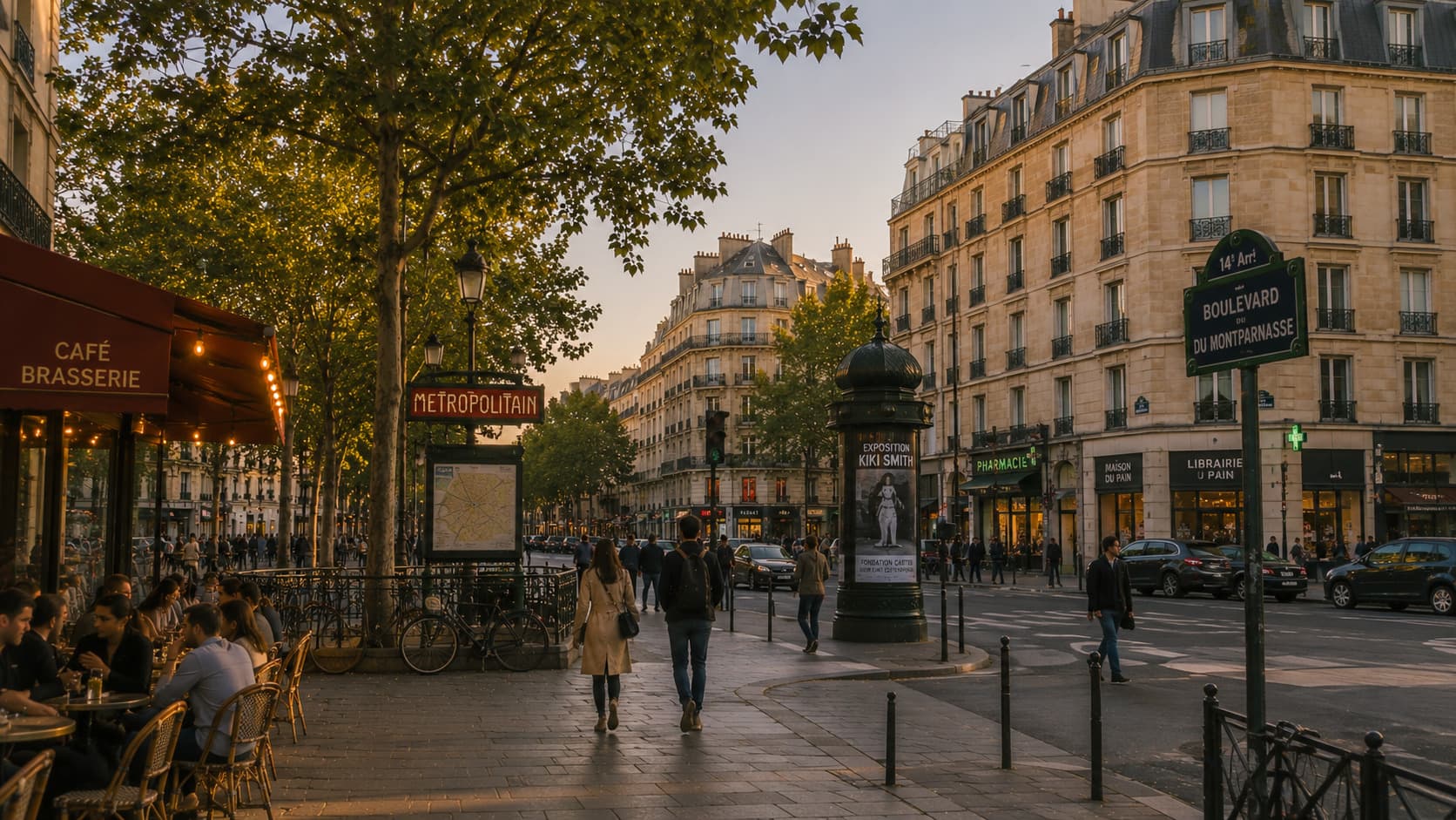 Illustration of the 14th arrondissement of Paris