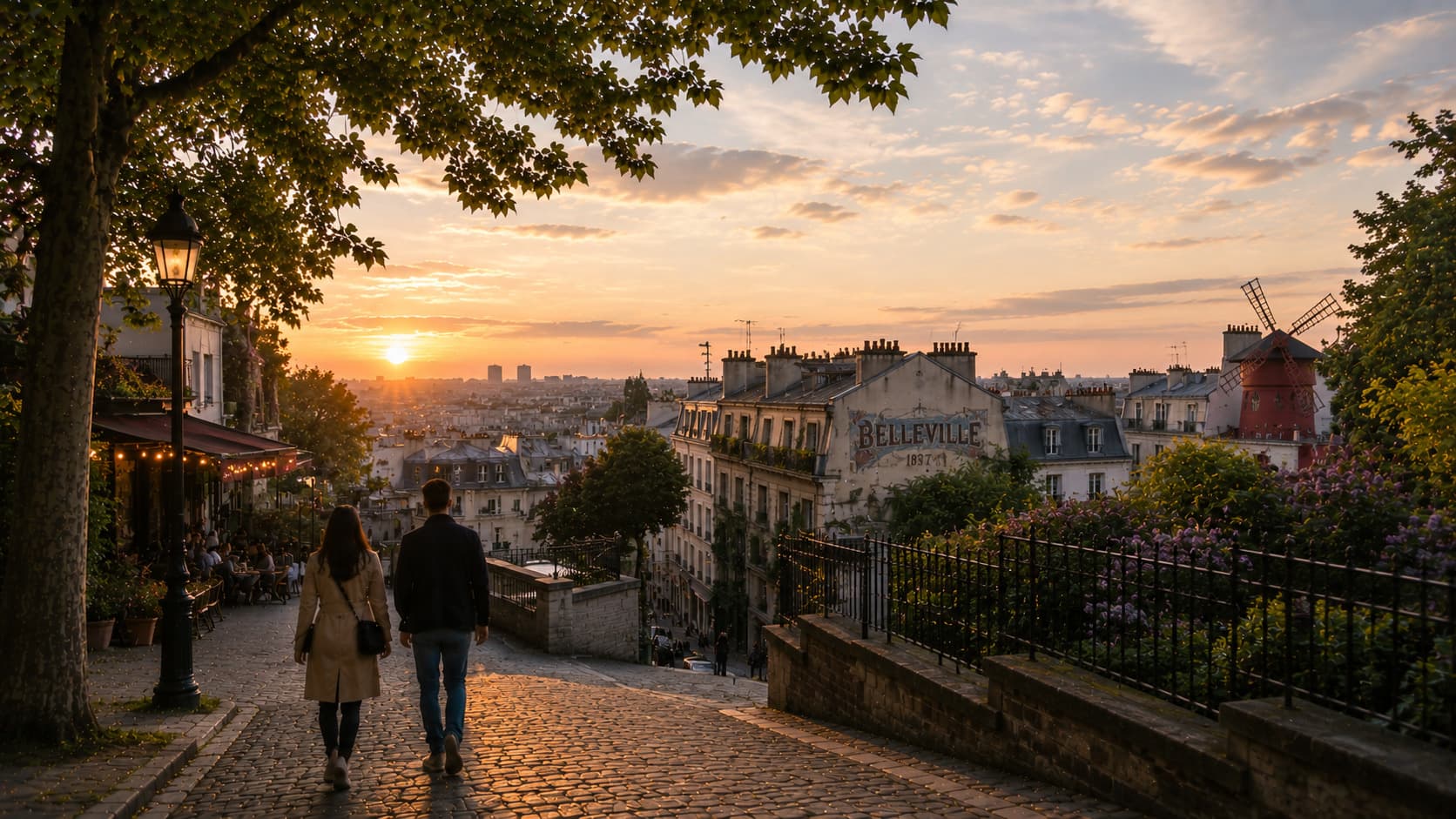 Illustration of the 20th arrondissement of Paris