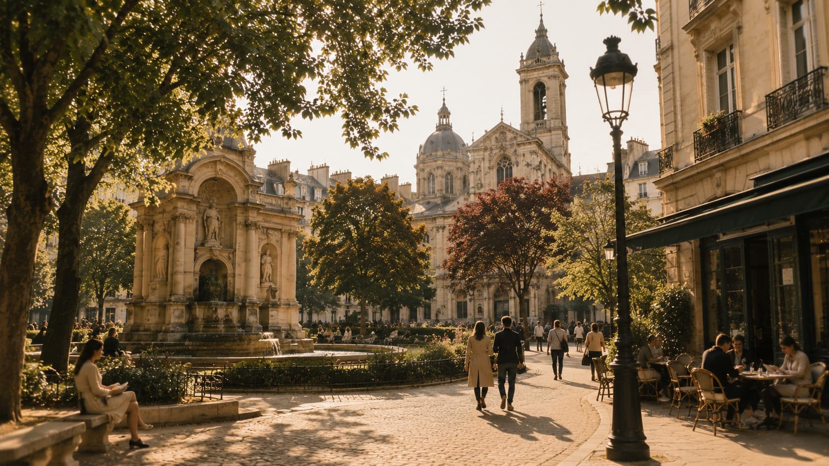 Illustration of the 6th arrondissement of Paris