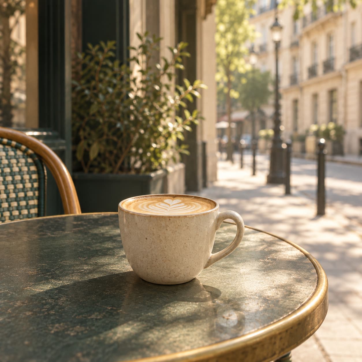 Coffee shops with a terrace