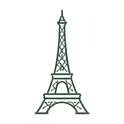 the Eiffel Tower landmark icon