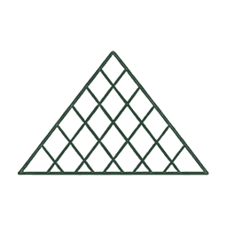 the Louvre landmark icon