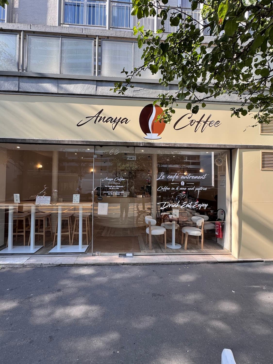 Anaya Coffee, specialty coffee shop in Paris