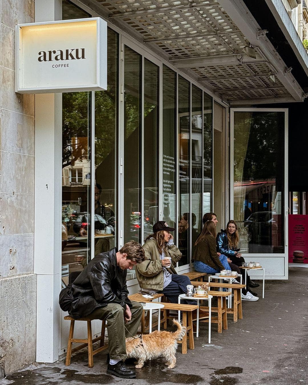 Araku - Rue de Bretagne — specialty coffee shop in Paris (photo 1)