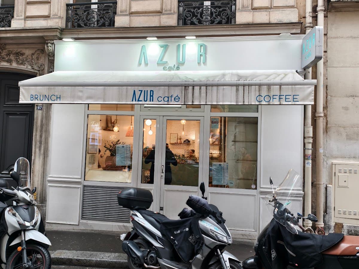 Azur Café, specialty coffee shop in Paris