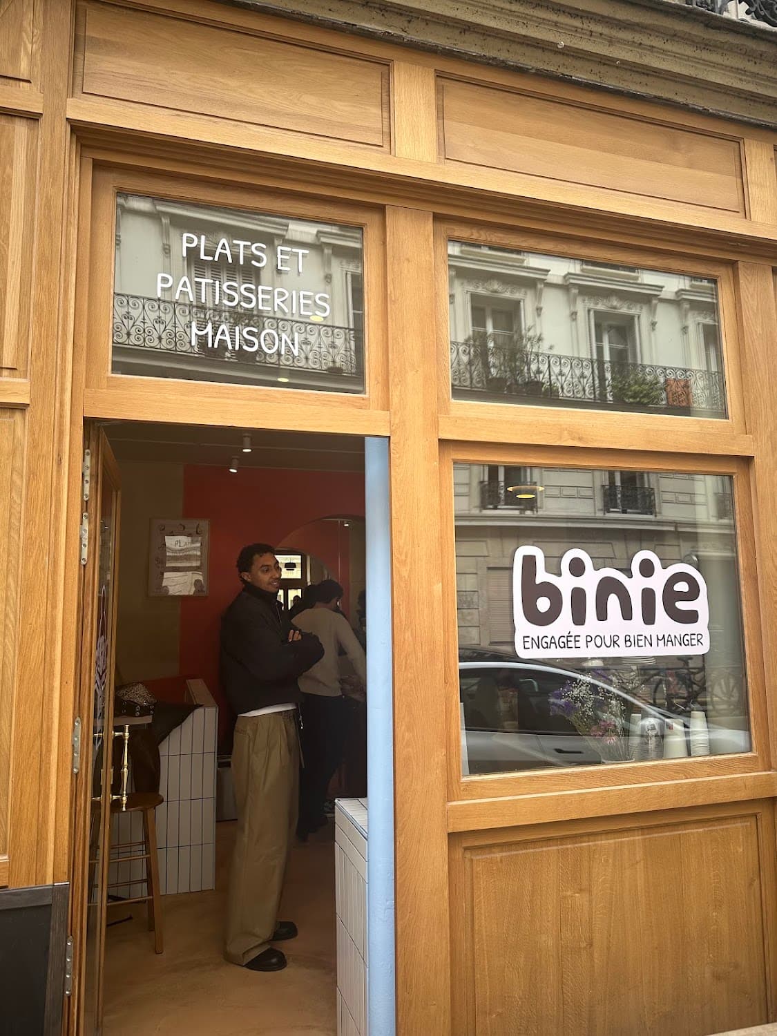 Binie - Café & Traiteur — specialty coffee shop in Paris (photo 1)