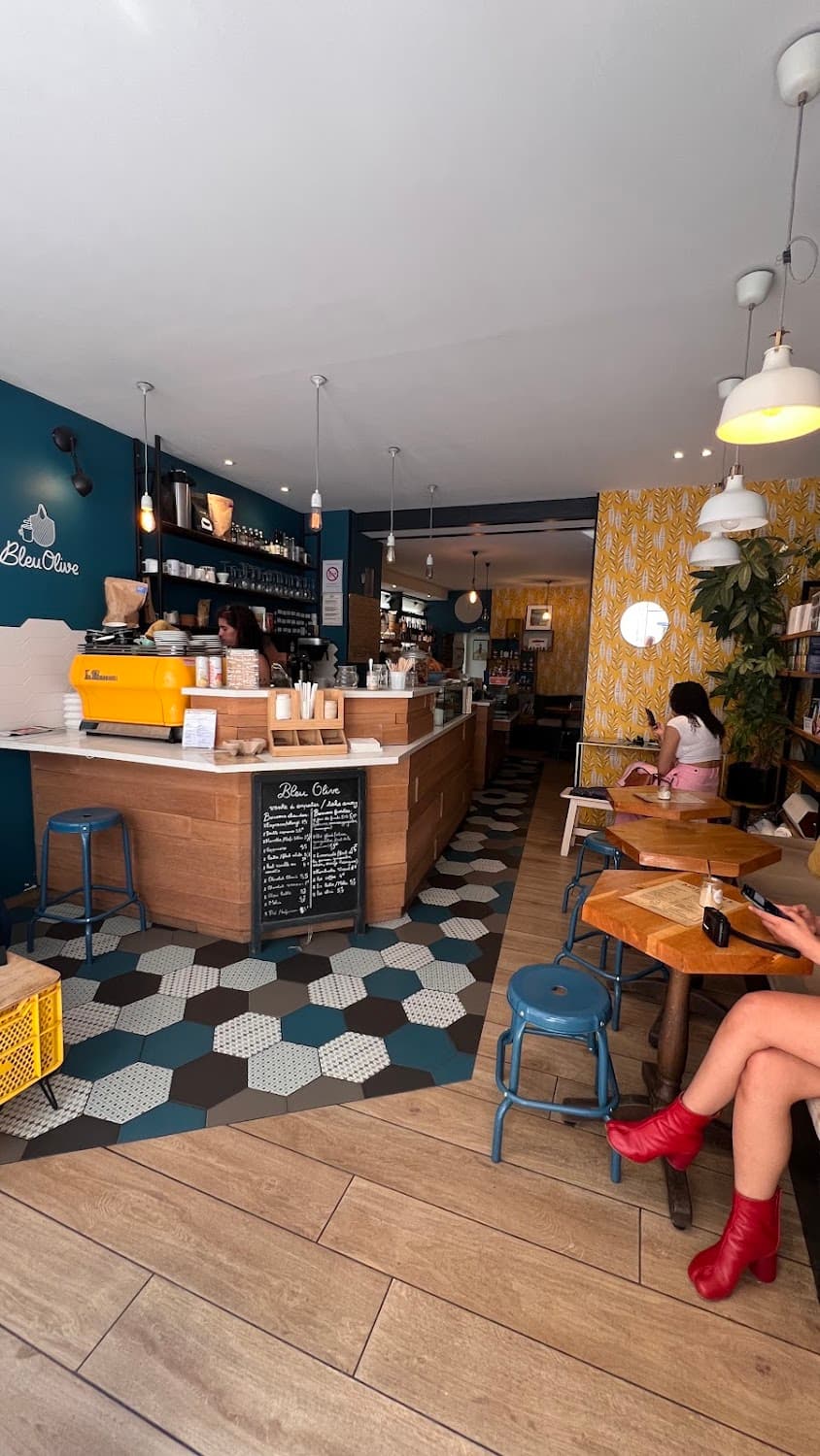 Bleu Olive, specialty coffee shop in Paris