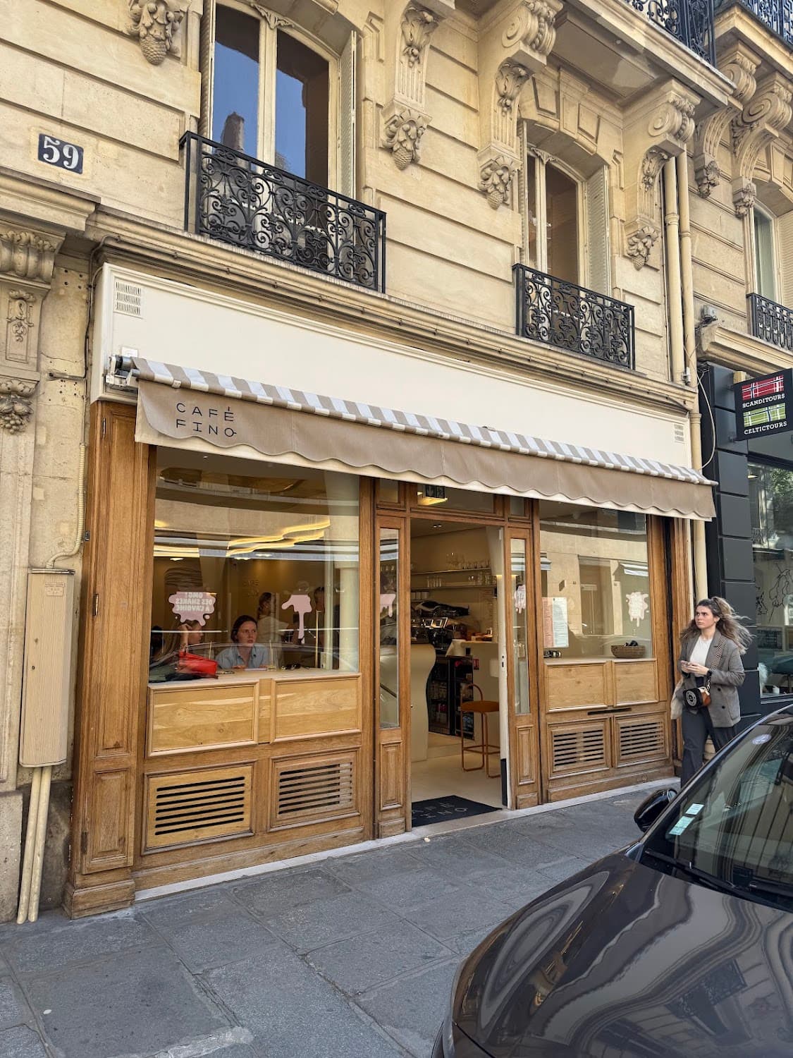 Café Fino, specialty coffee shop in Paris