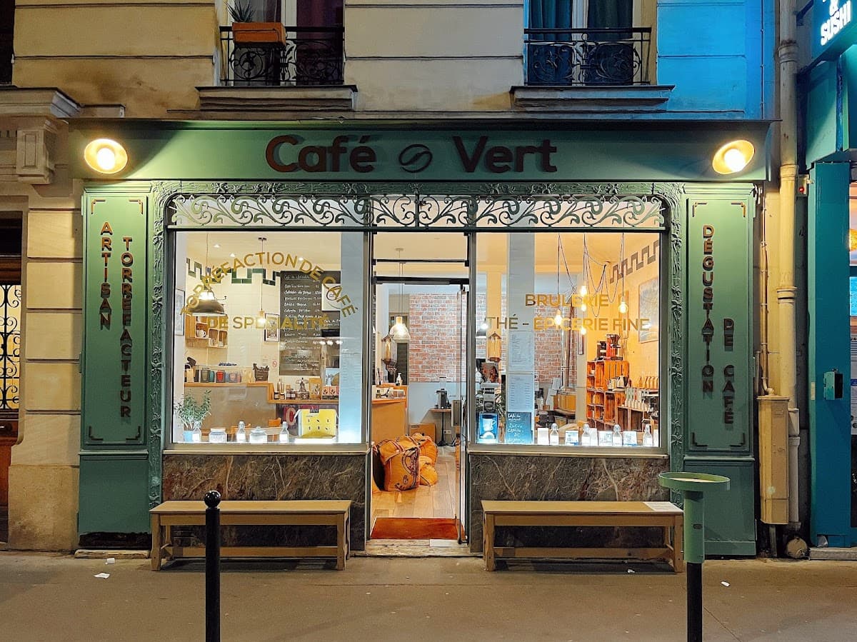 Café vert — specialty coffee shop in Paris (photo 7)
