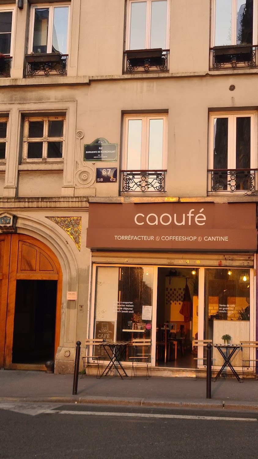 Caoufé, specialty coffee shop in Paris
