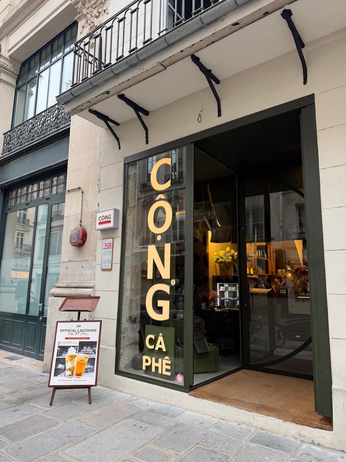 Cong Caphe Saint-Honoré, specialty coffee shop in Paris (photo 7)