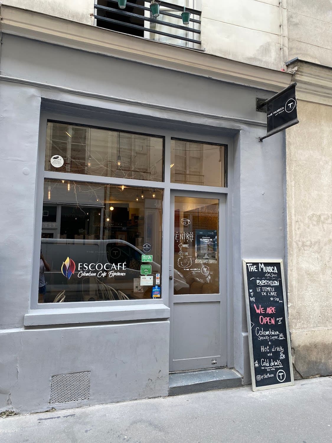 Escocafé, specialty coffee shop in Paris