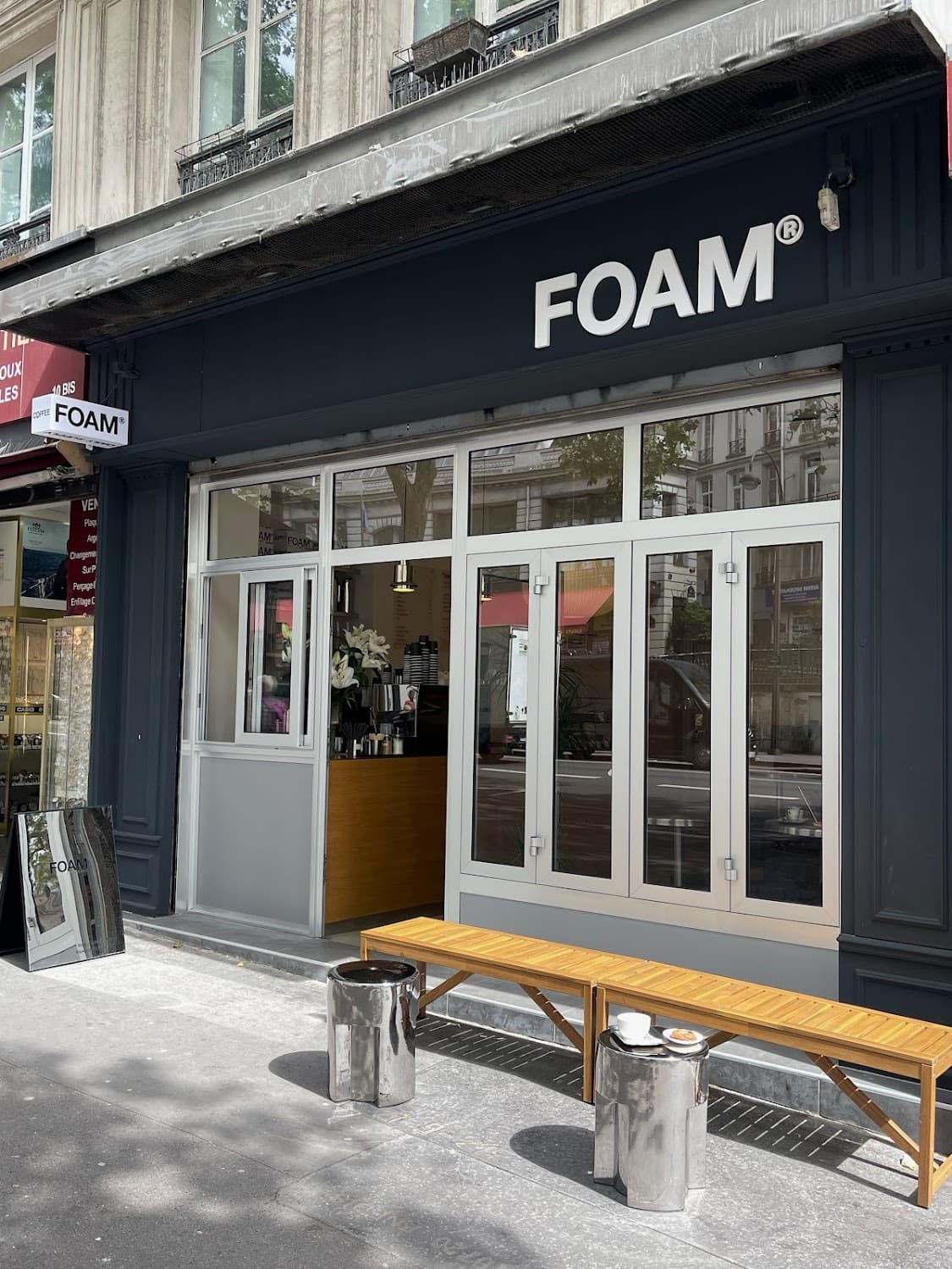 FOAM, specialty coffee shop in Paris