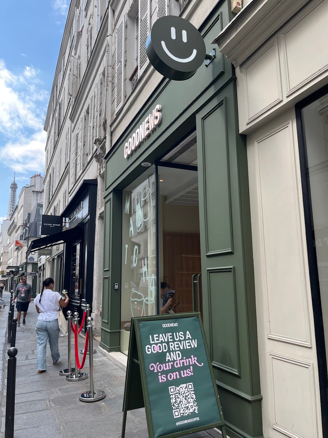 GoodNews Saint-Dominique — specialty coffee shop in Paris
