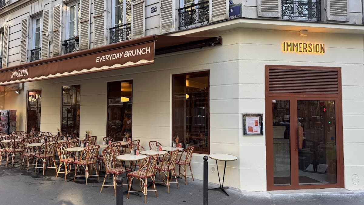 Immersion - Avenue de la Bourdonnais, specialty coffee shop in Paris