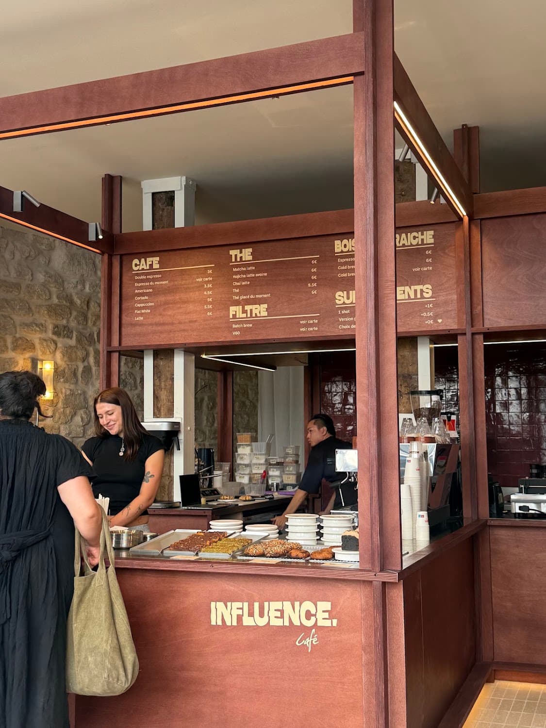Influence Café, specialty coffee shop in Paris