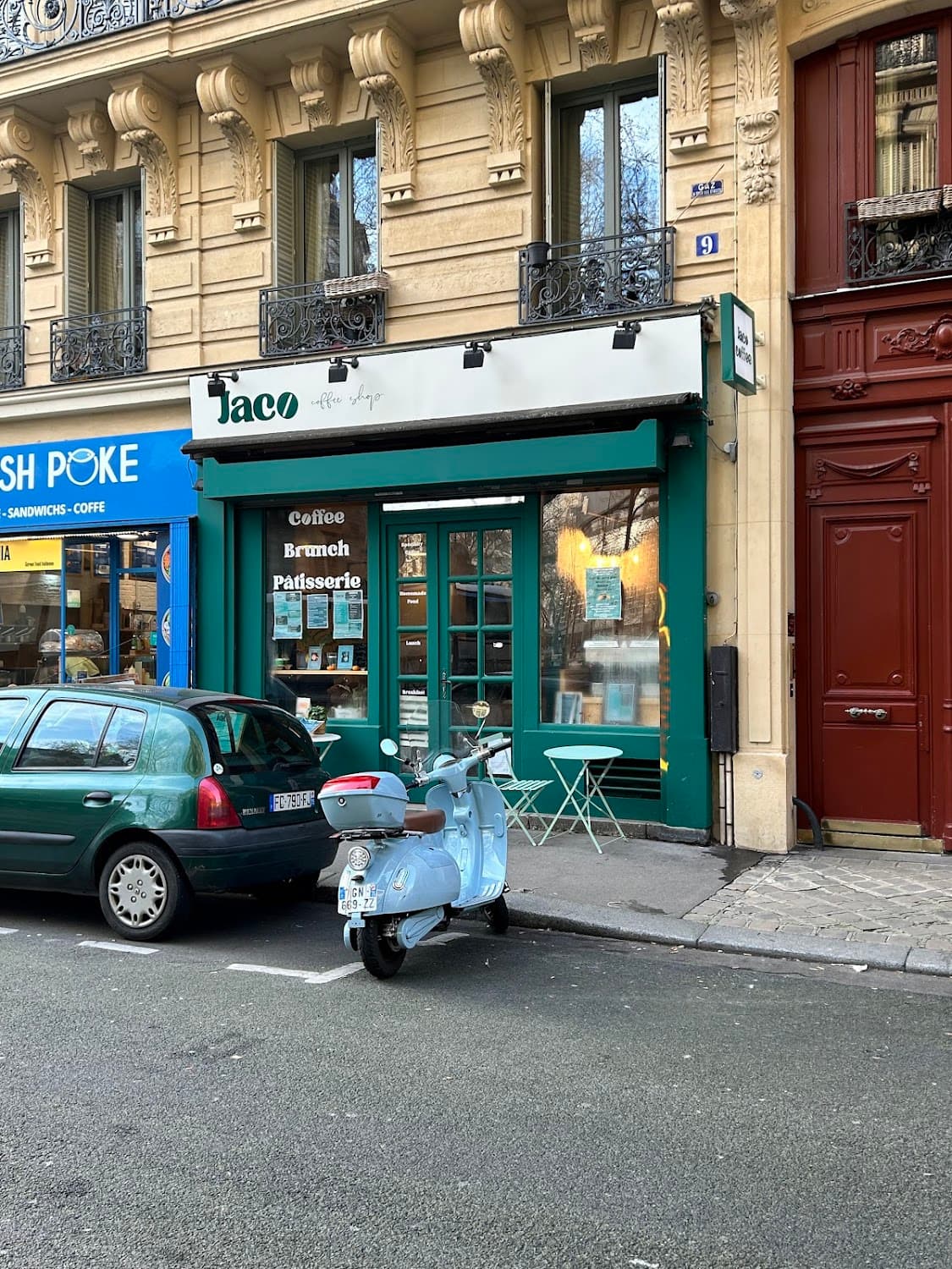 Jaco, specialty coffee shop in Paris