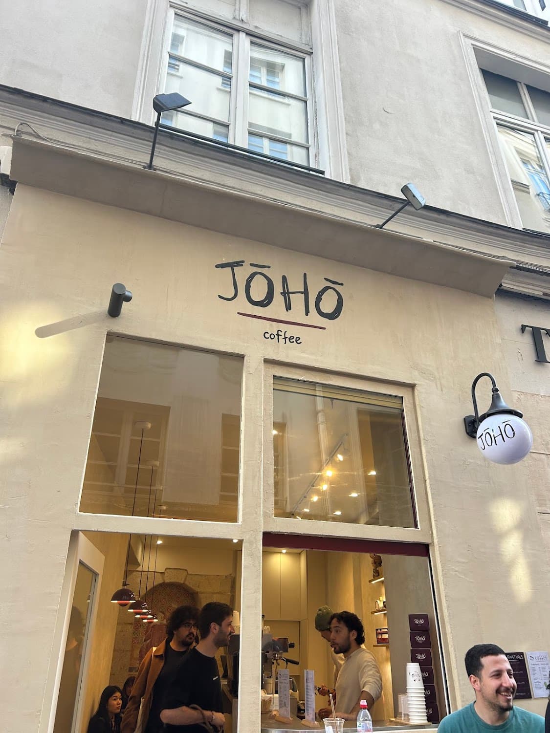Jōhō, specialty coffee shop in Paris