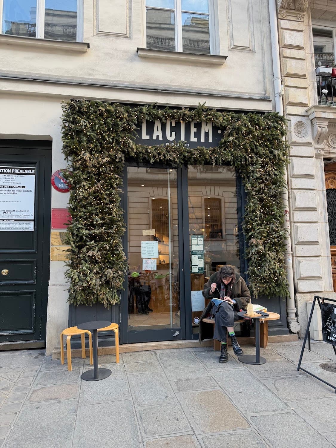 Lactem - Rue Croix des Petits Champs, specialty coffee shop in Paris