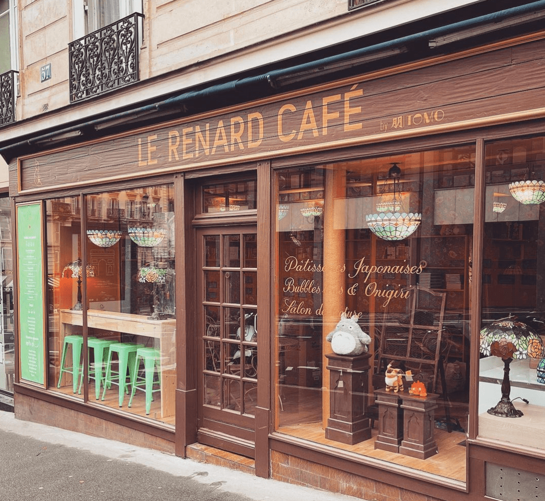 Le Renard Café by Tomo, specialty coffee shop in Paris