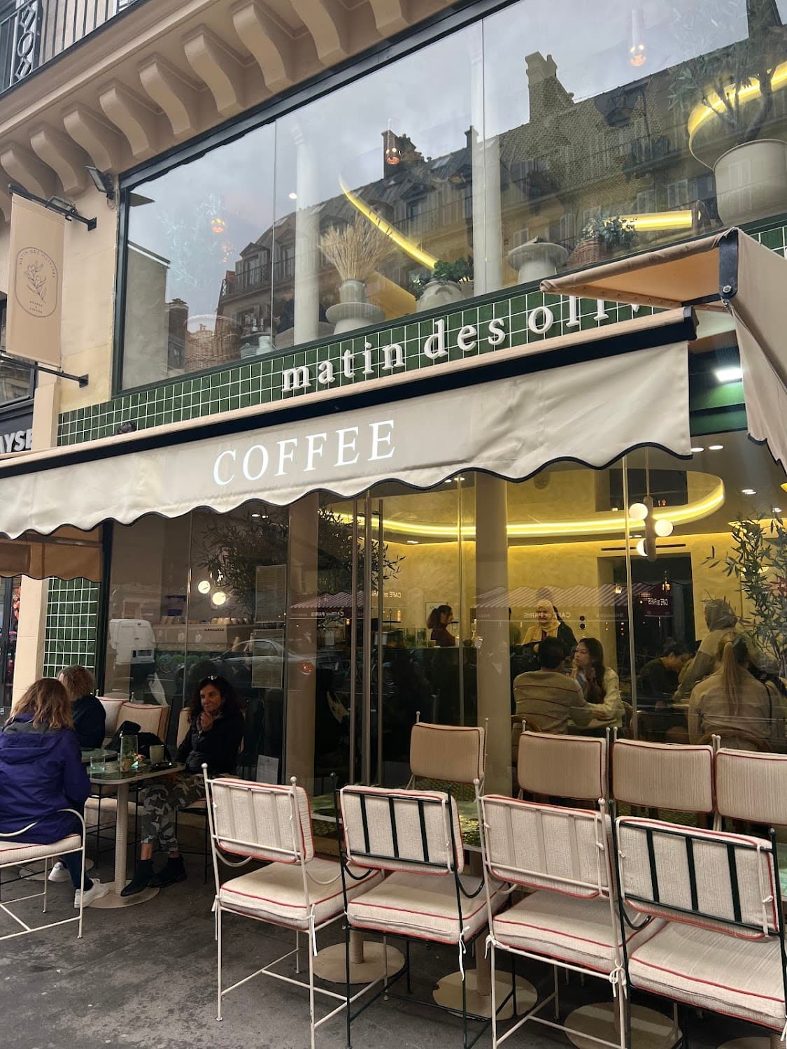 Matin des Oliviers, specialty coffee shop in Paris