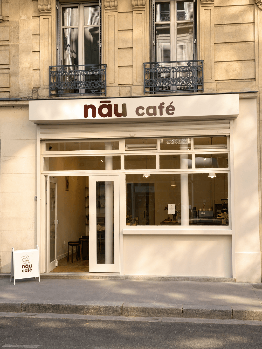 NĀU Café, specialty coffee shop in Paris