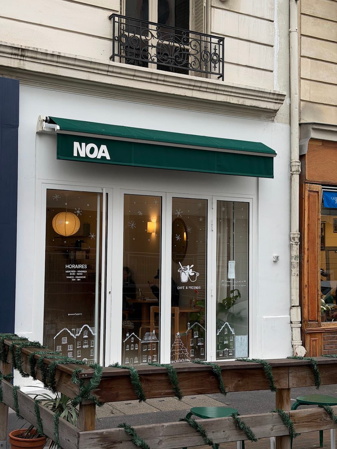 NOA café, specialty coffee shop in Paris