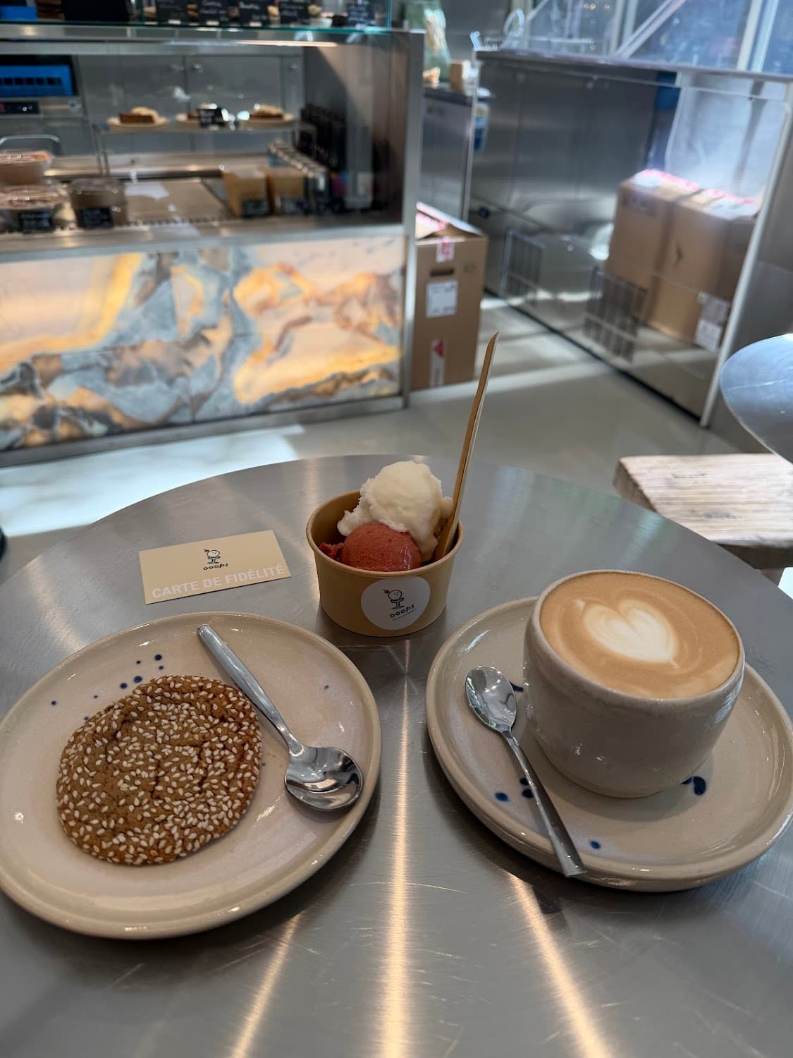 OOOPS - Coffee Shop & Glaces Artisanales — specialty coffee shop in Paris (photo 5)