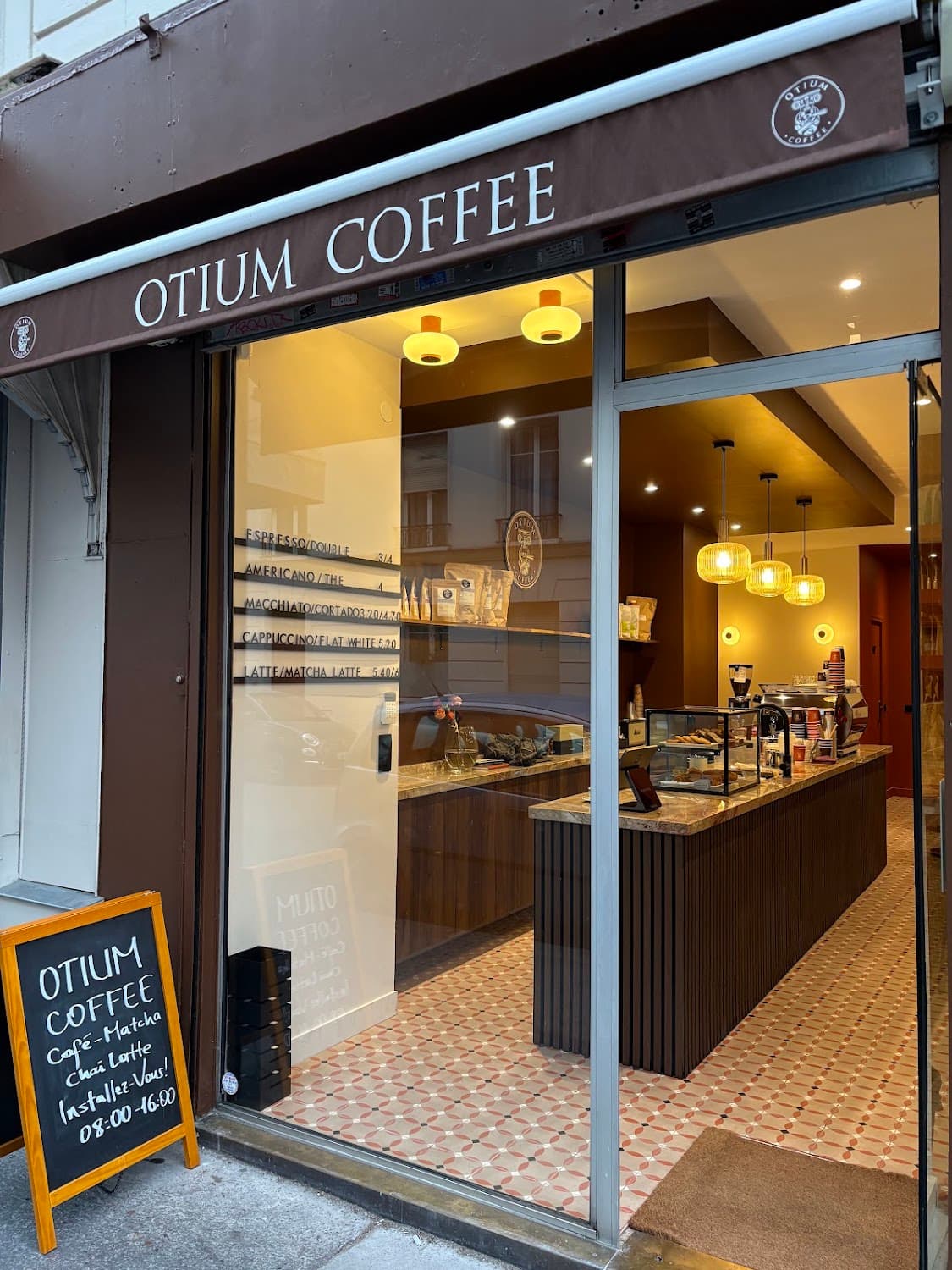Otium Coffee, specialty coffee shop in Paris