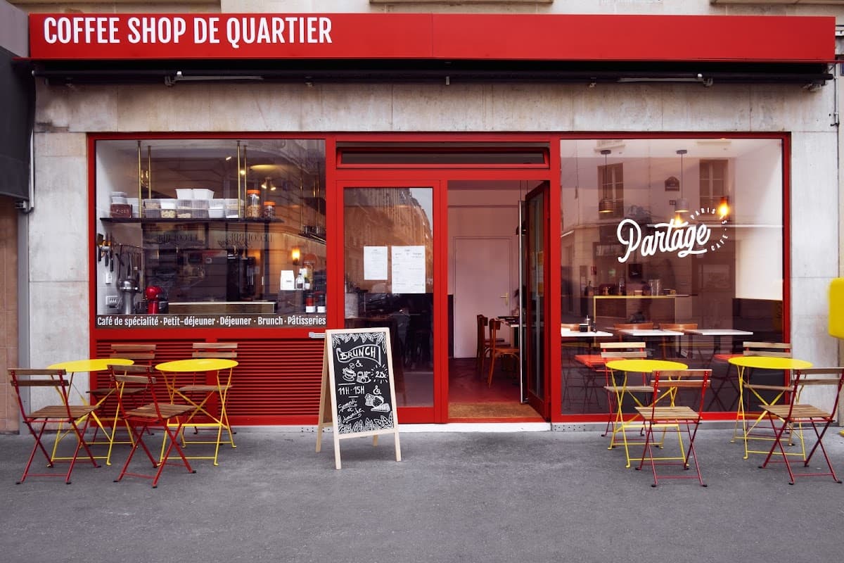 Partage, specialty coffee shop in Paris