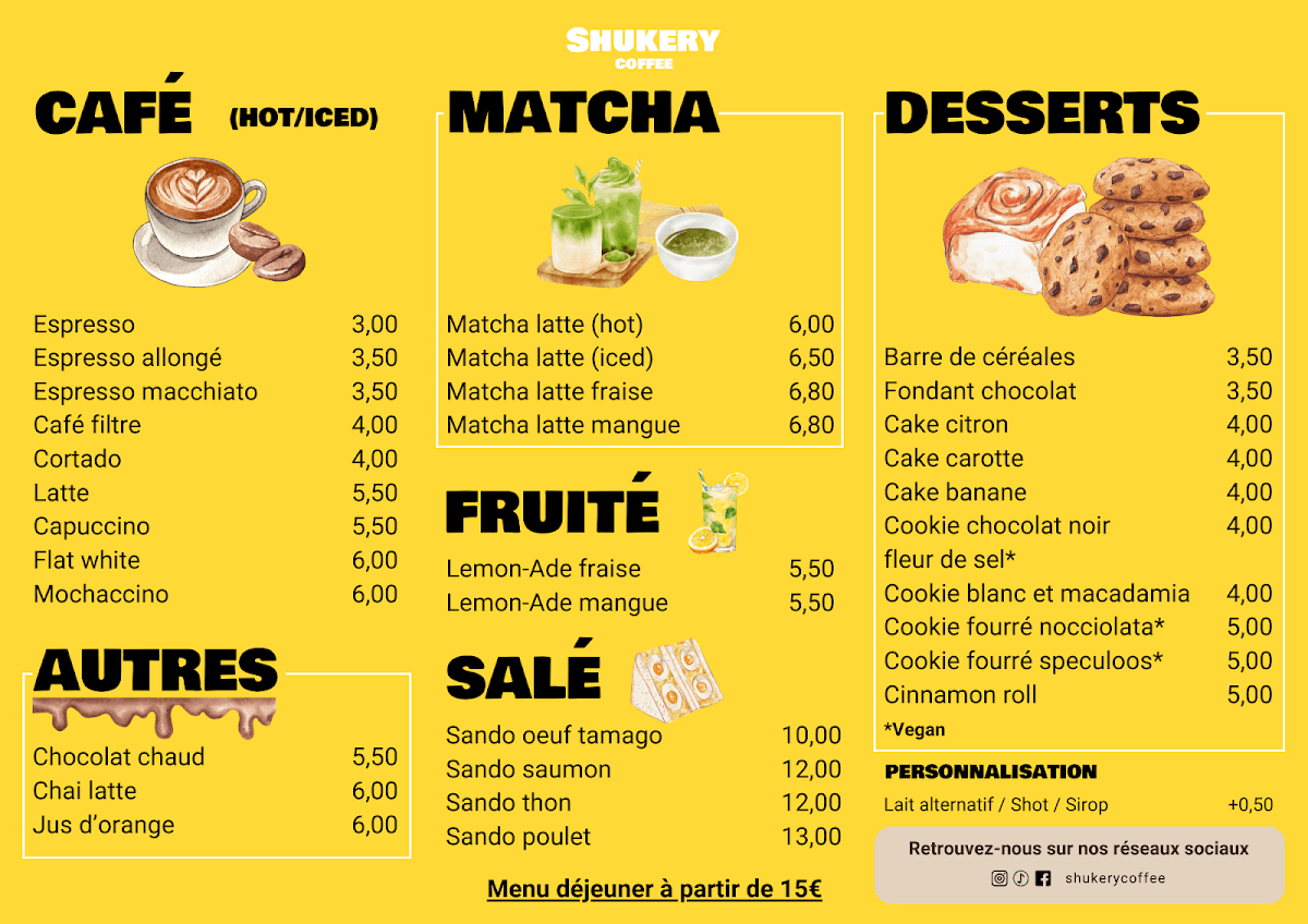 Shukery Coffee & Matcha, specialty coffee shop in Paris (photo 5)