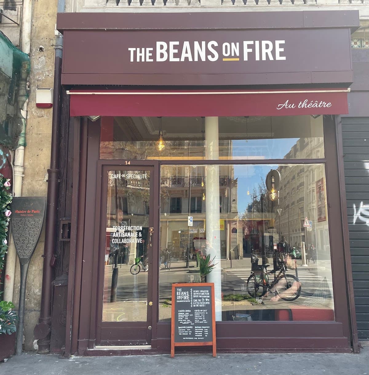 The Beans on Fire - Au Théâtre