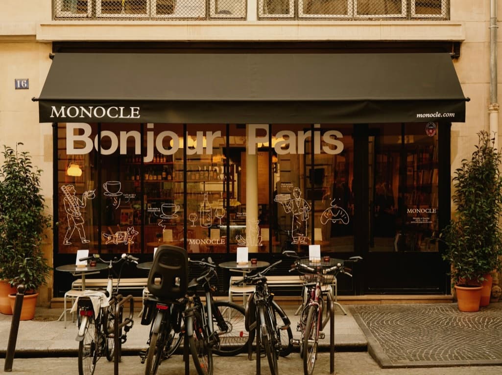 The Monocle Café & Shop, specialty coffee shop in Paris