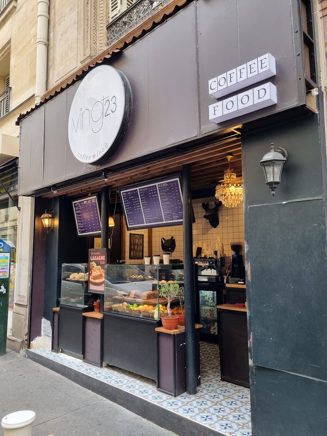 Vingt23, specialty coffee shop in Paris
